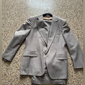 Stylish Tan Suit Jacket and Pants